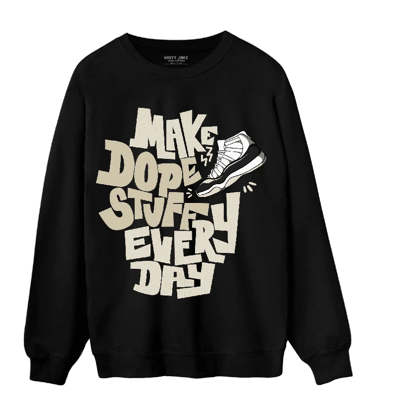 NastyJamz Gratitude 11s Sweatshirt Match Dope Sneaker