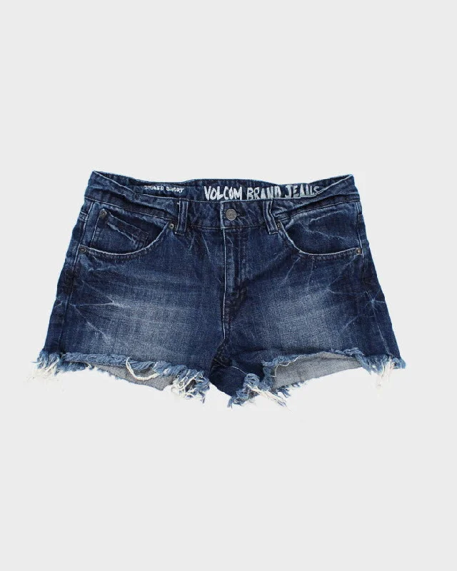 Vintage Women's Volcom Cut Off Jean Shorts - W30