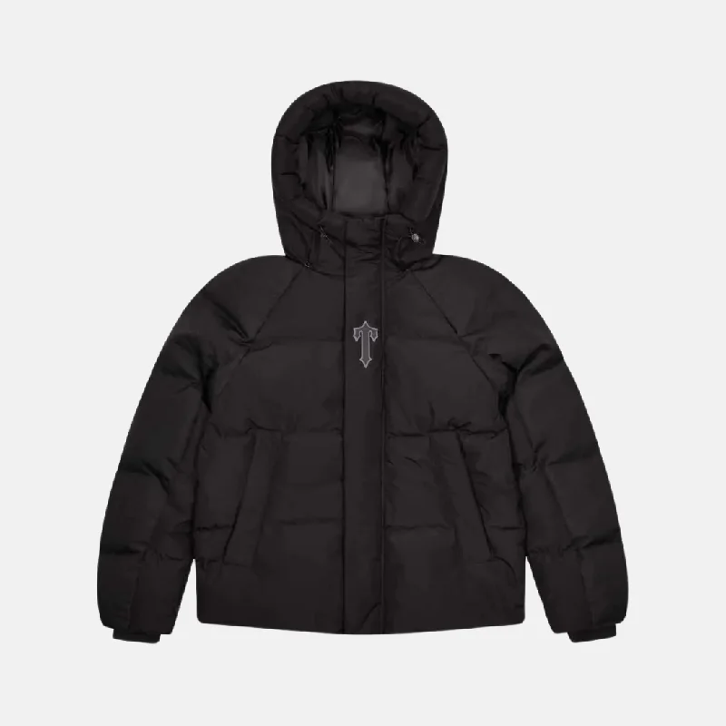 Trapstar Irongate AW23 Hooded Puffer Jacket - Black