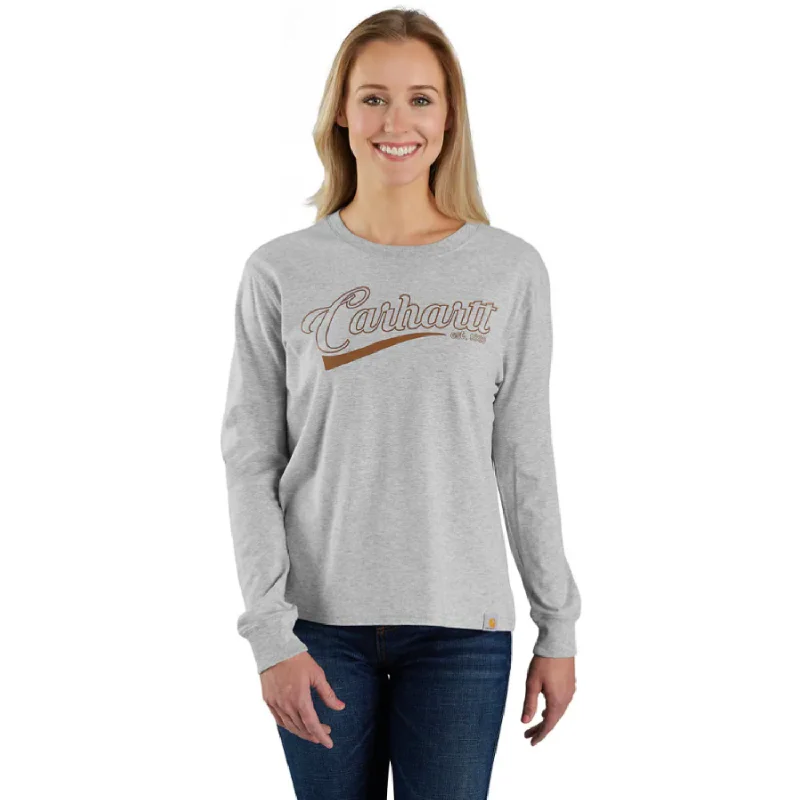 Carhartt Women's TENCEL Loose Fit Graphic Long Sleeve T-Shirt